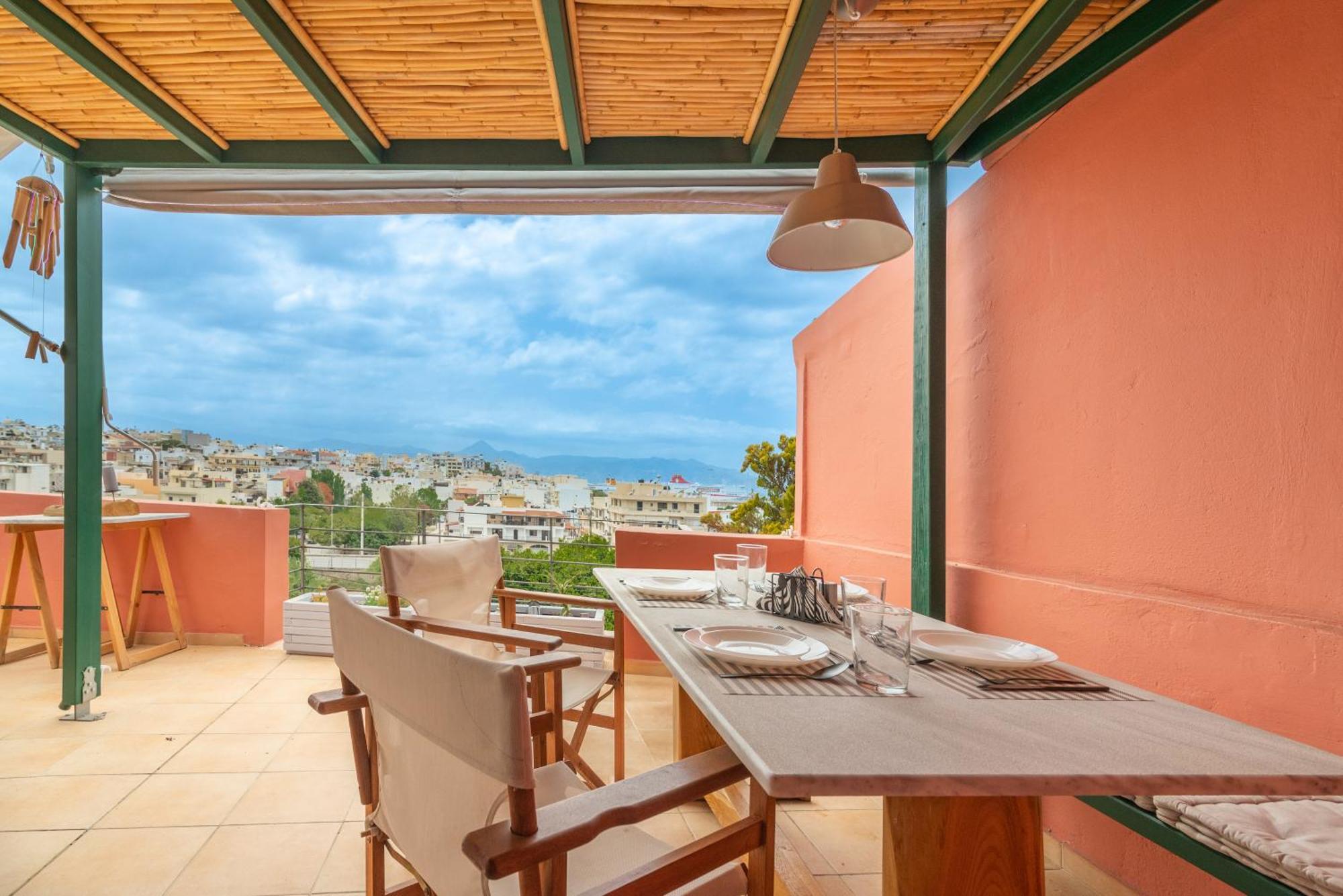 City Loft Near The Airport With Seaview Iraklio Exteriér fotografie